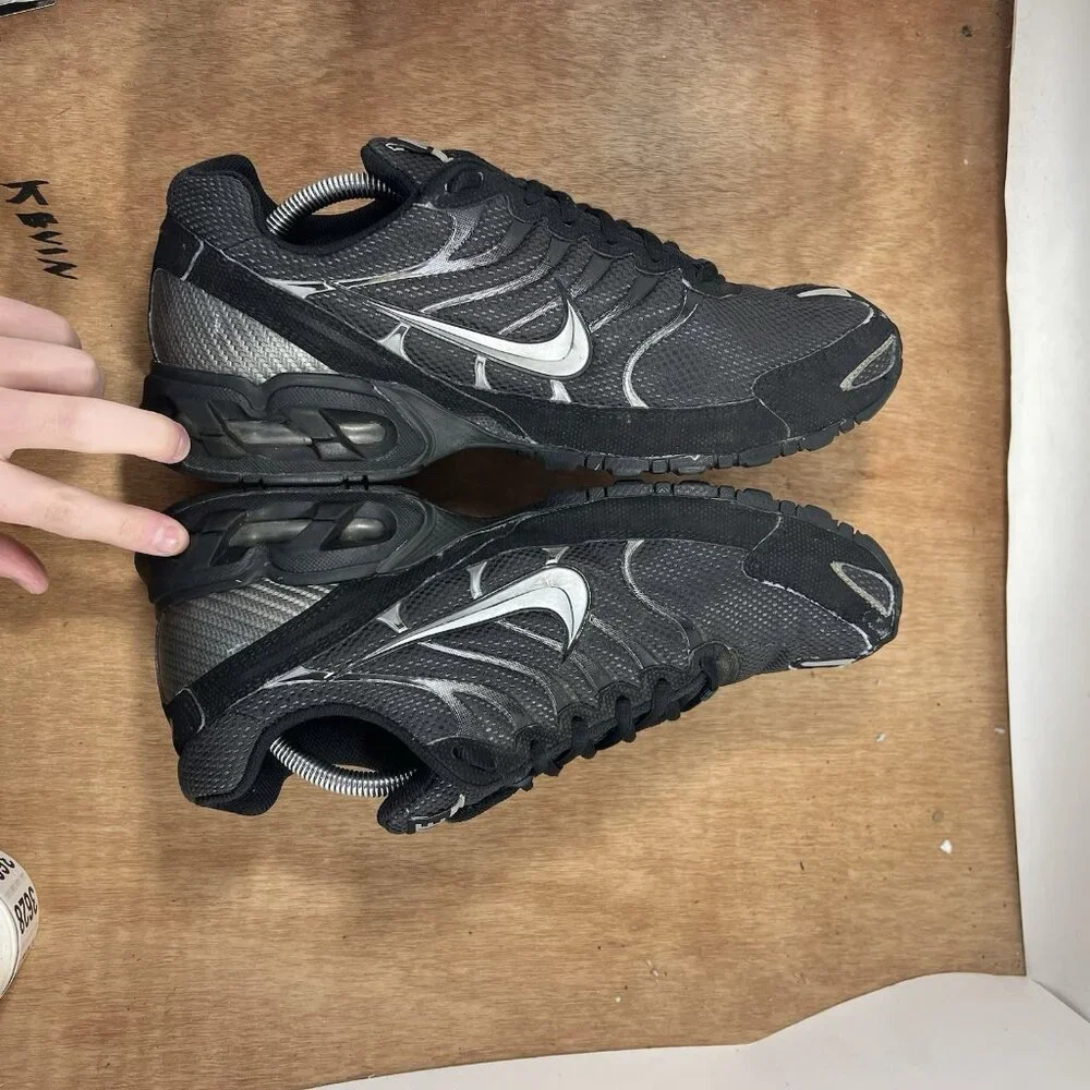 Nike Air Max Torch 4 Men Size 12 Black 343846-002 Running Shoe Sneaker